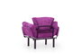 Atelier Del Sofa Nitta Single - Púrpura